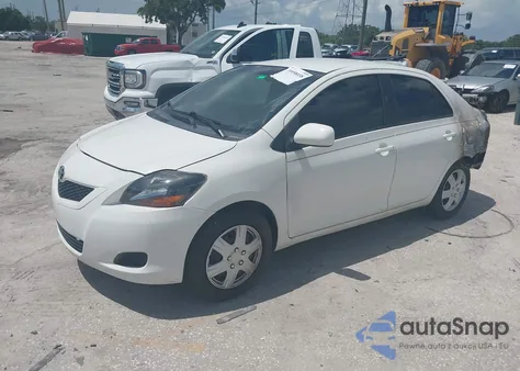 2012 Toyota Yaris z USA, uszkodzony, nr VIN JTDBT4K3XCL012061